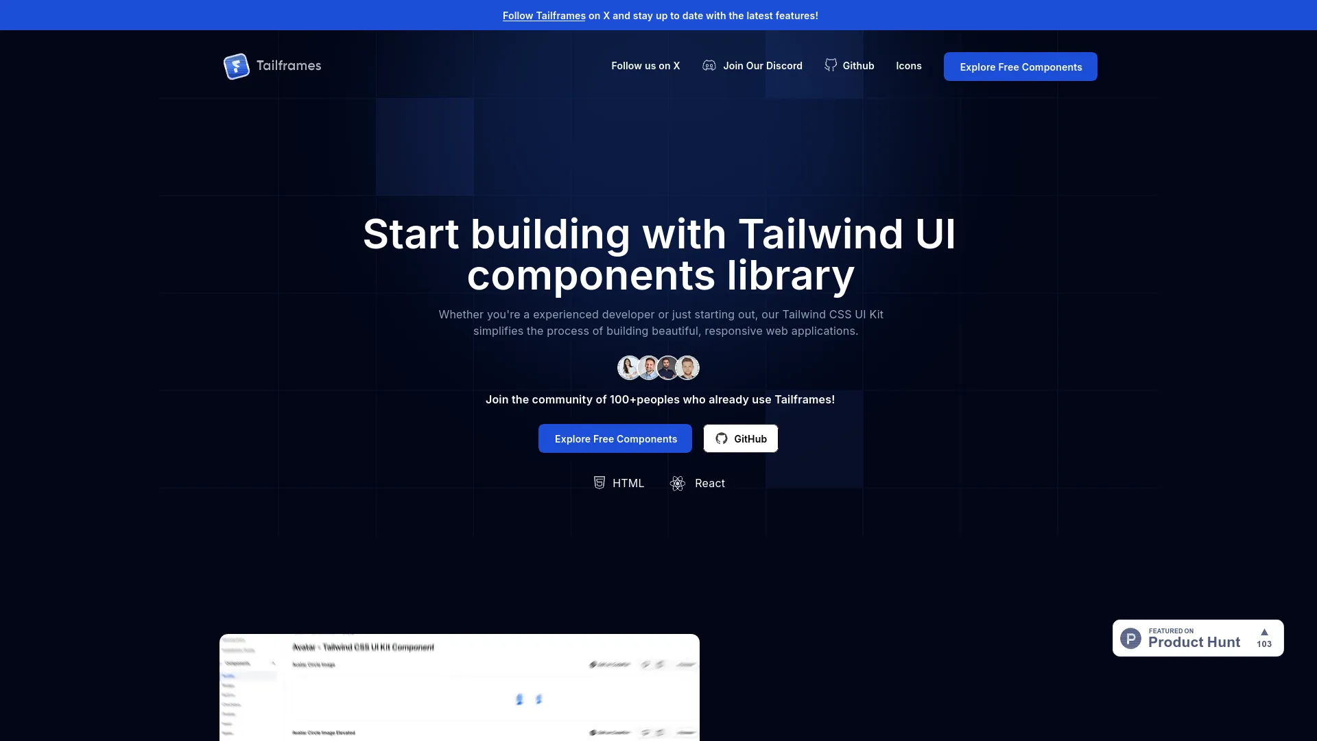 Tailframes — preview screenshot