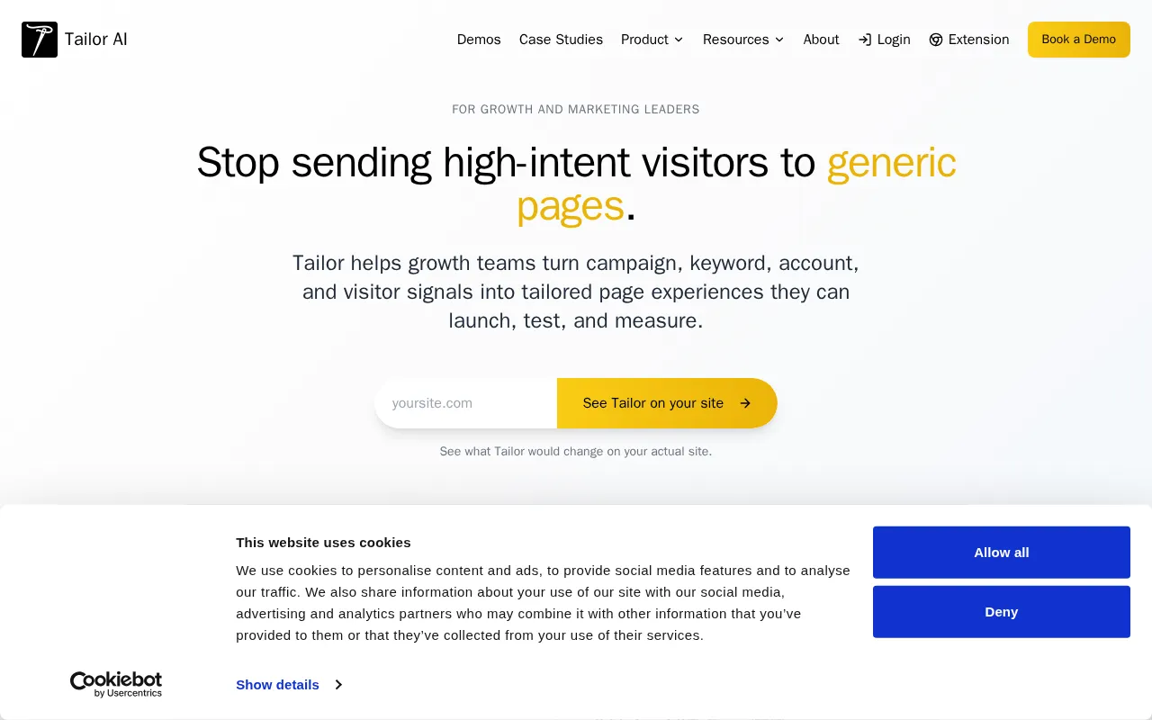 Tailorhq — preview screenshot