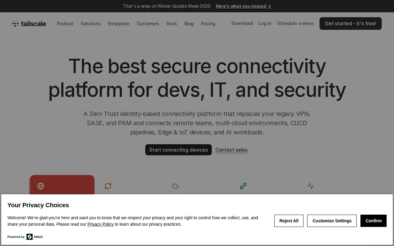 Tailscale — preview screenshot