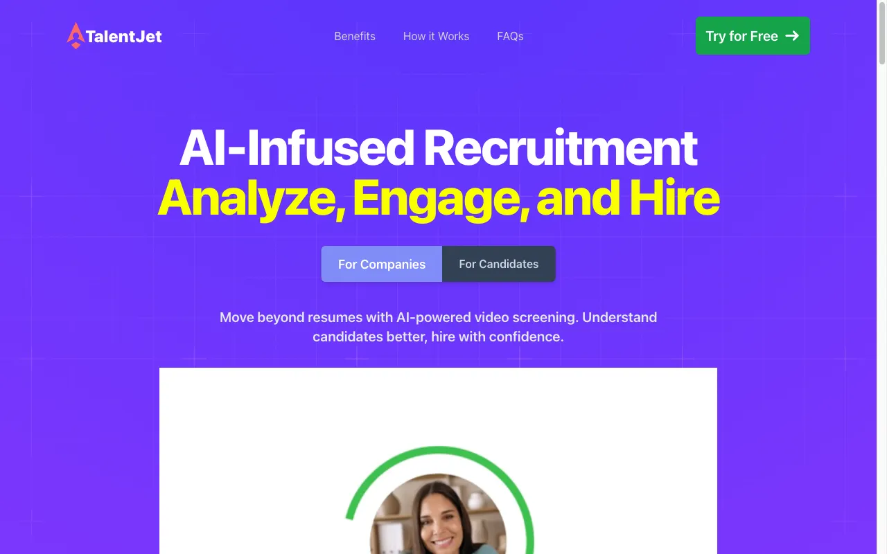 Talentjet.ai — preview screenshot
