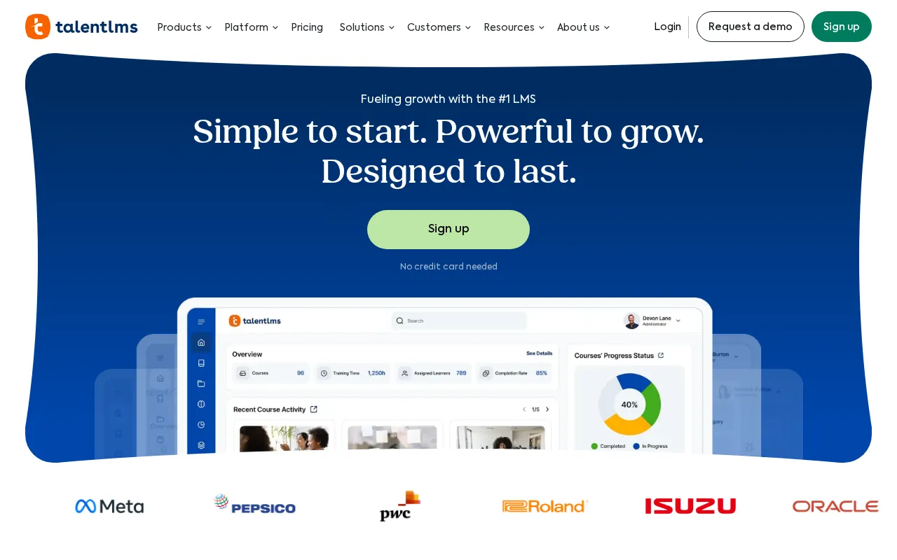 Talentlms — preview screenshot