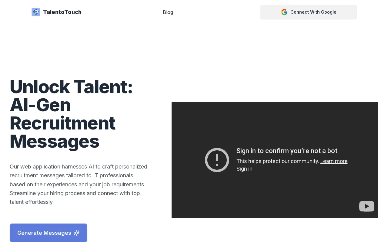TalentoTouch — preview screenshot