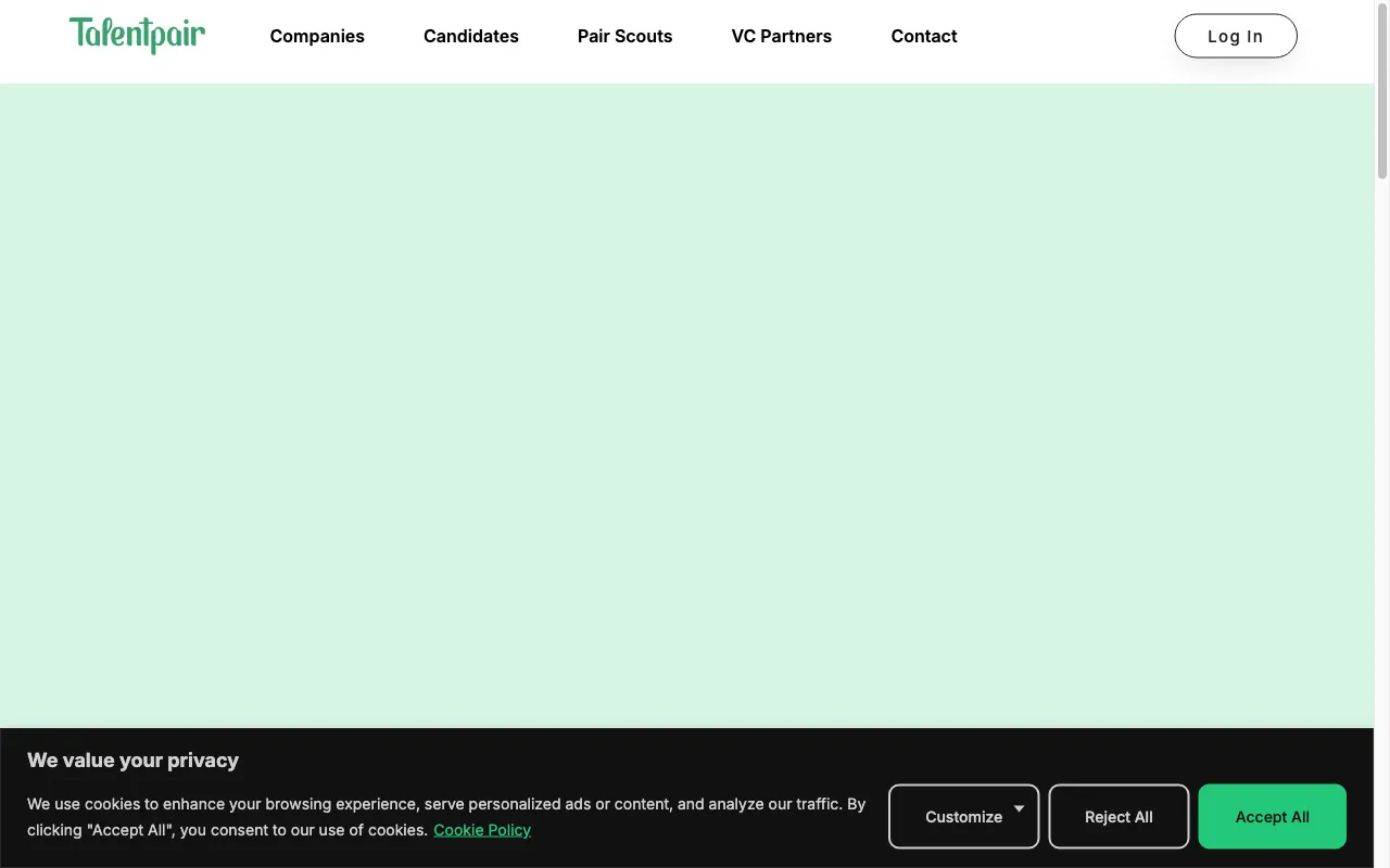 Talentpair — preview screenshot
