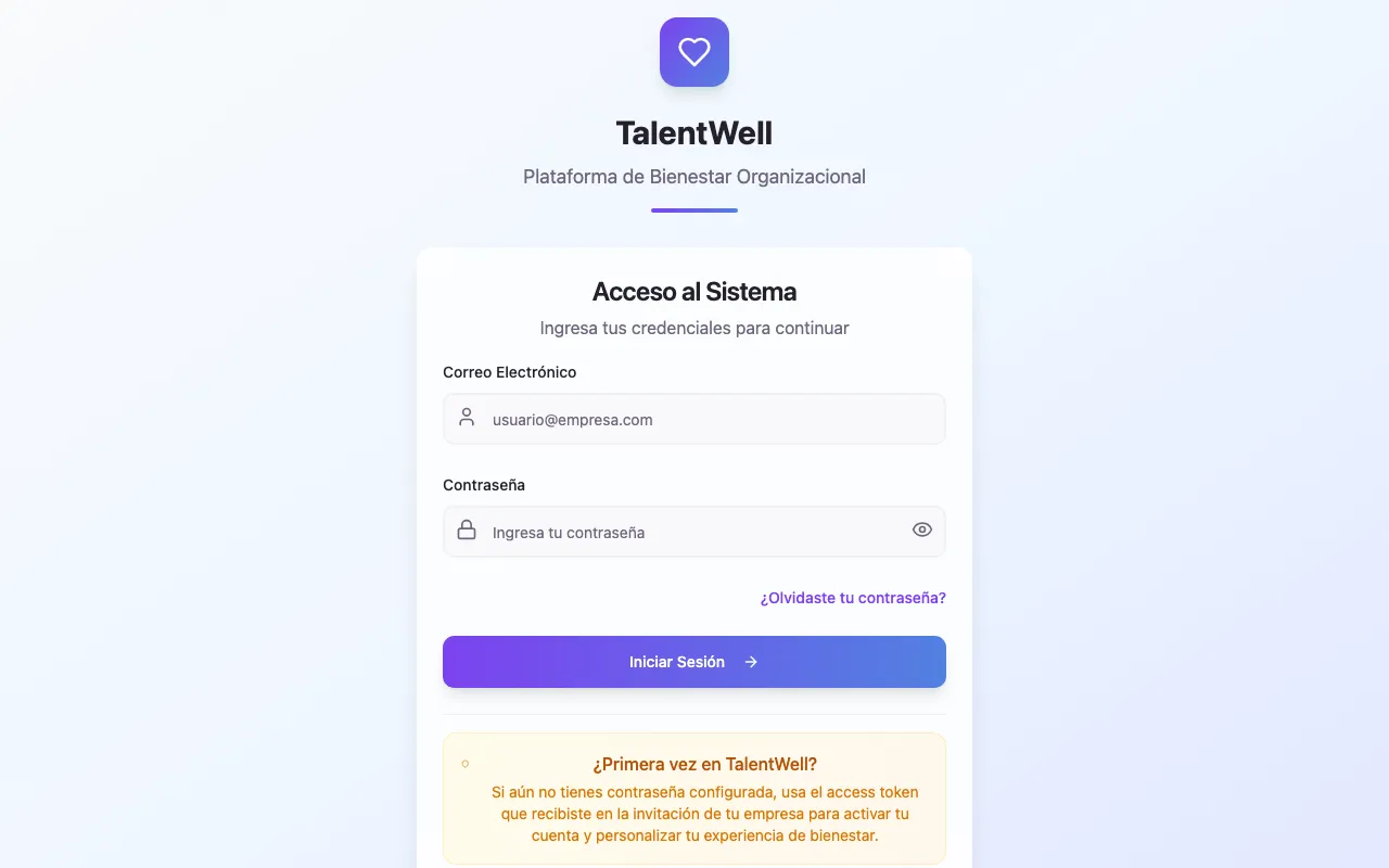 TalentWell — preview screenshot