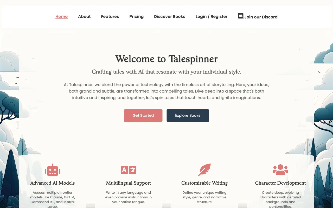 Talespinner — preview screenshot