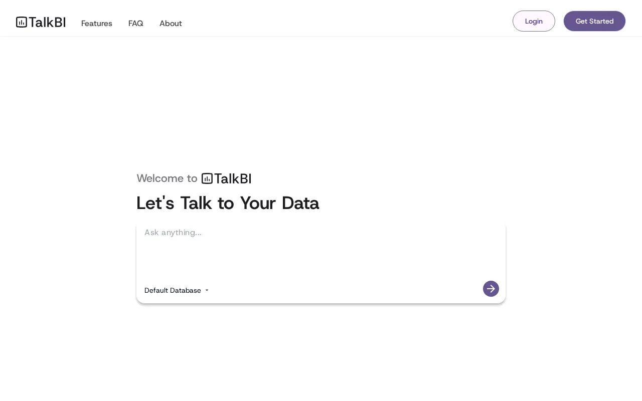 TalkBI — preview screenshot