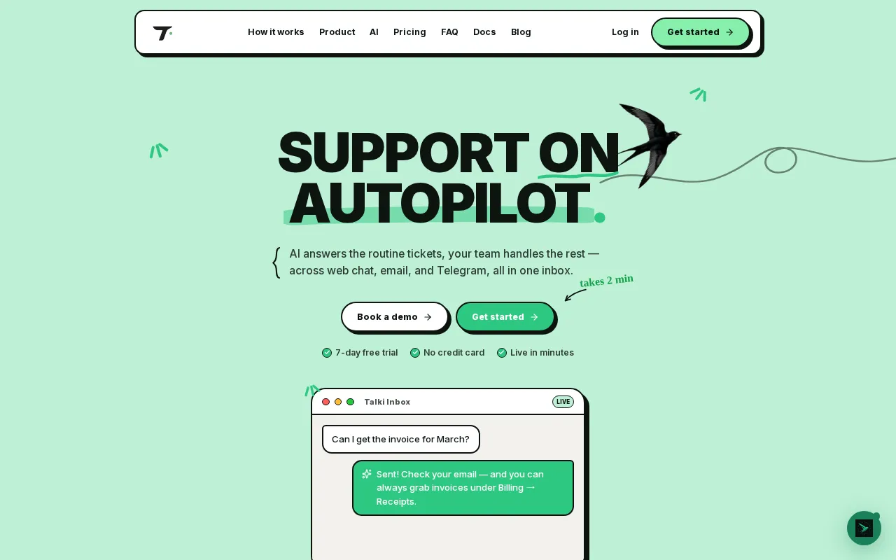 Talki — preview screenshot