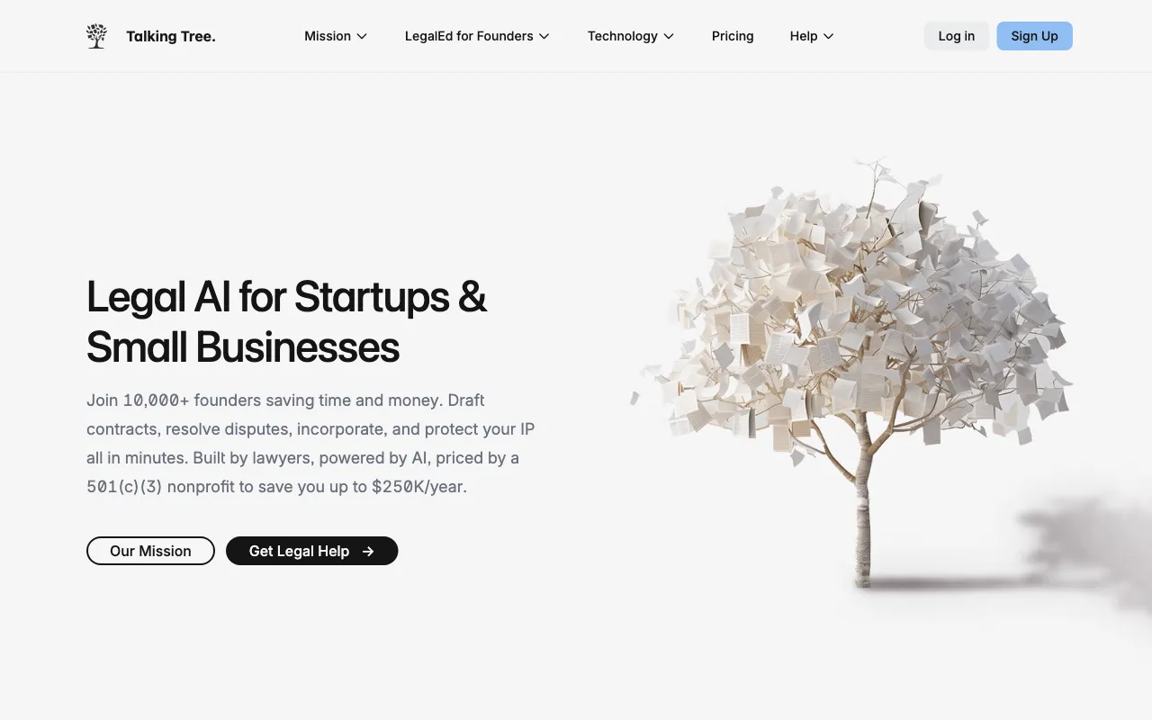 Talking Tree — preview screenshot