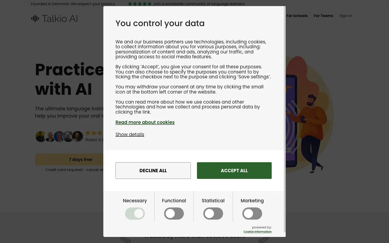 Talkio AI — preview screenshot