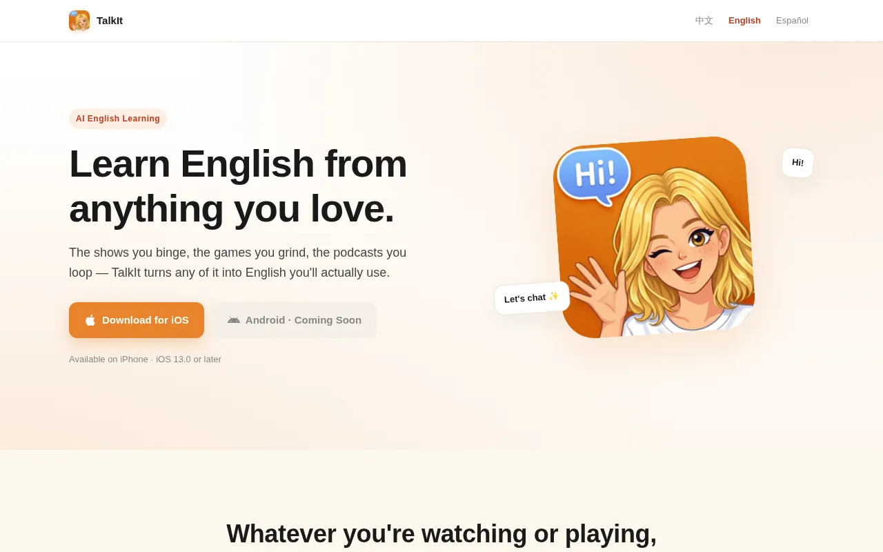 Talkit — preview screenshot