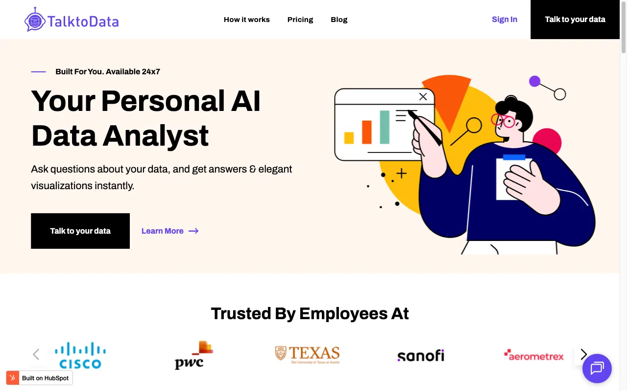 TalktoData — preview screenshot
