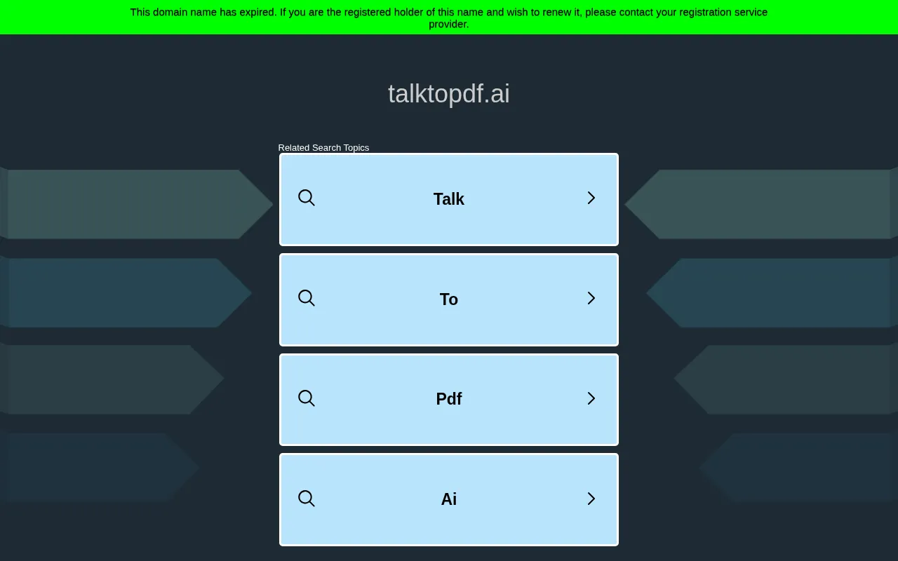 talktopdf.ai — preview screenshot
