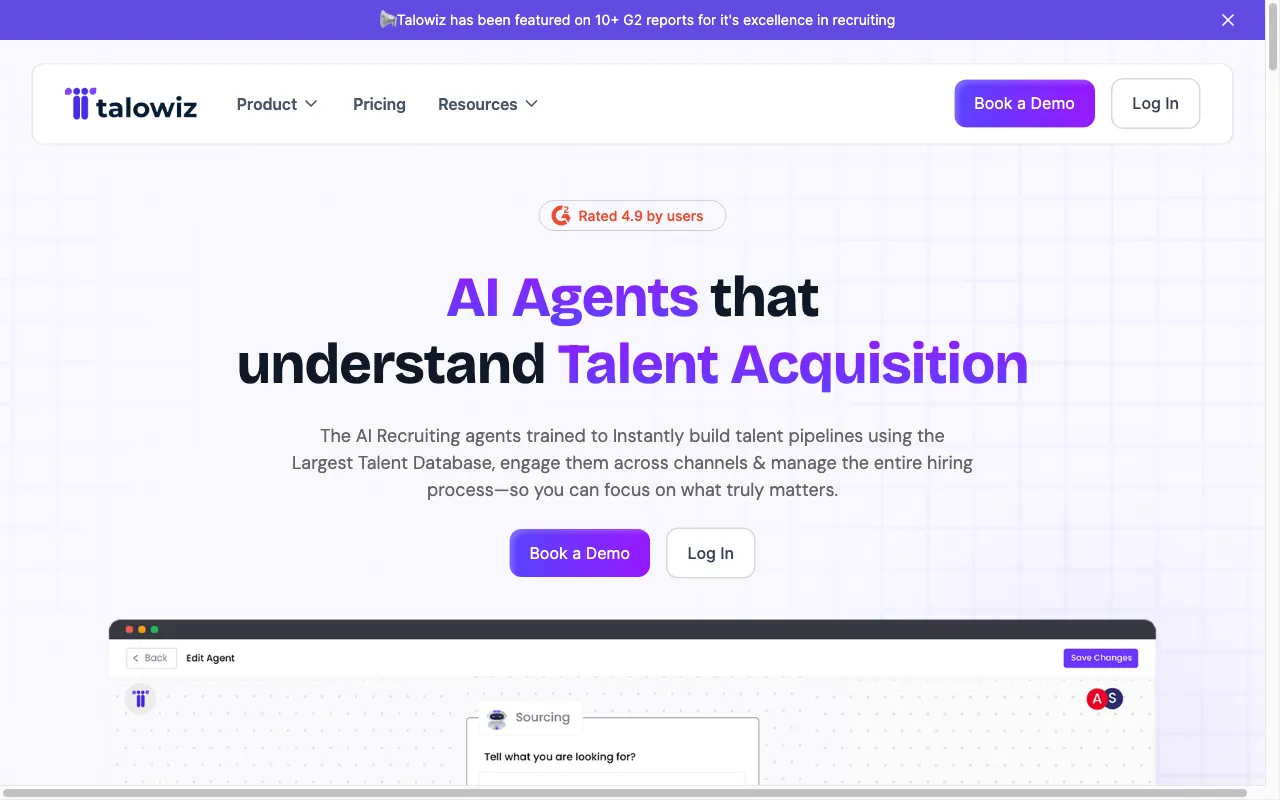 Talowiz — preview screenshot