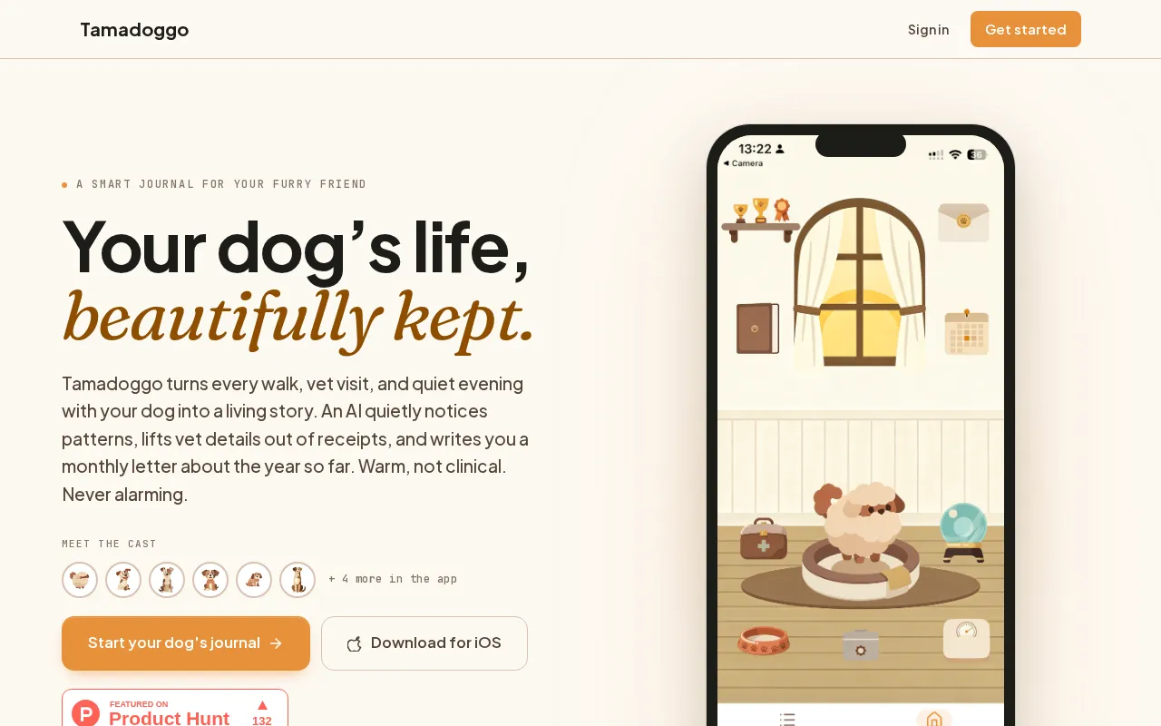 Tamadoggo — preview screenshot