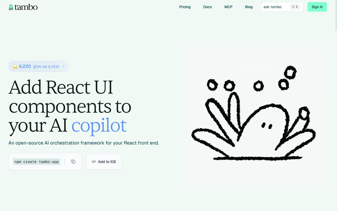 tambo — preview screenshot