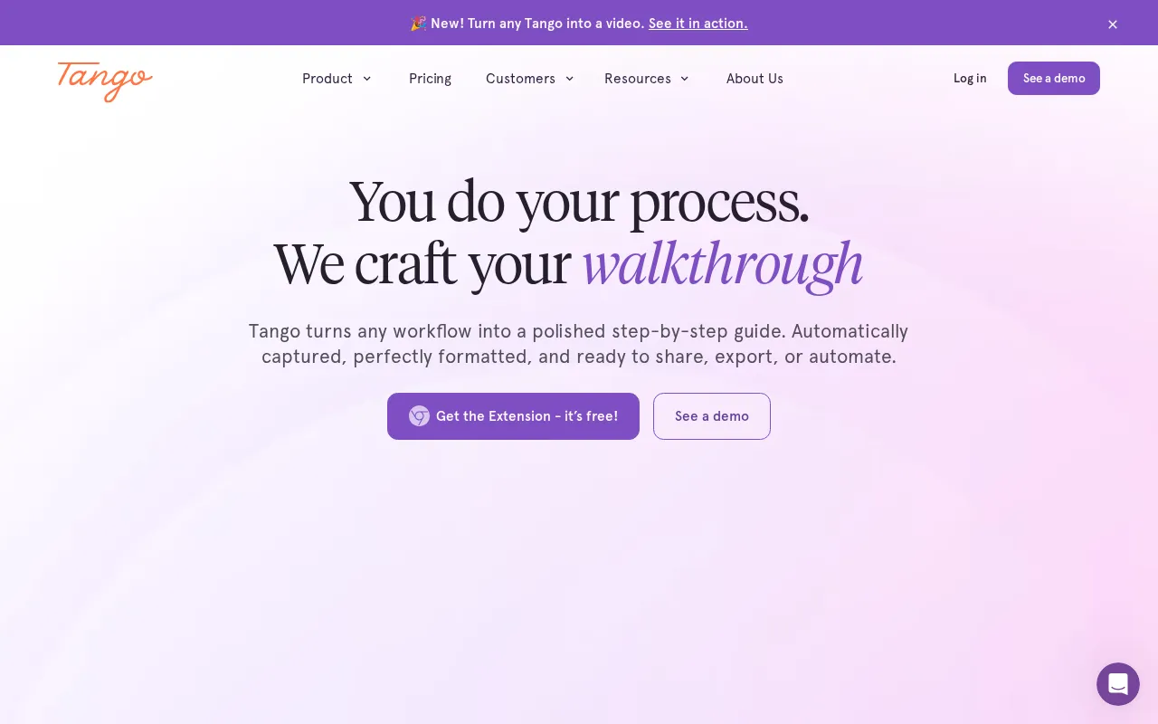Tango — preview screenshot