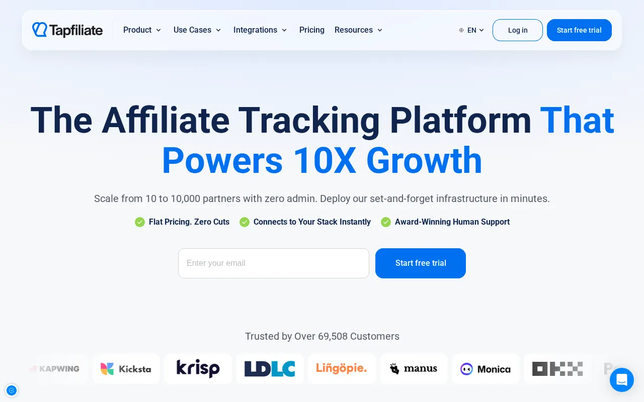 Tapfiliate — preview screenshot