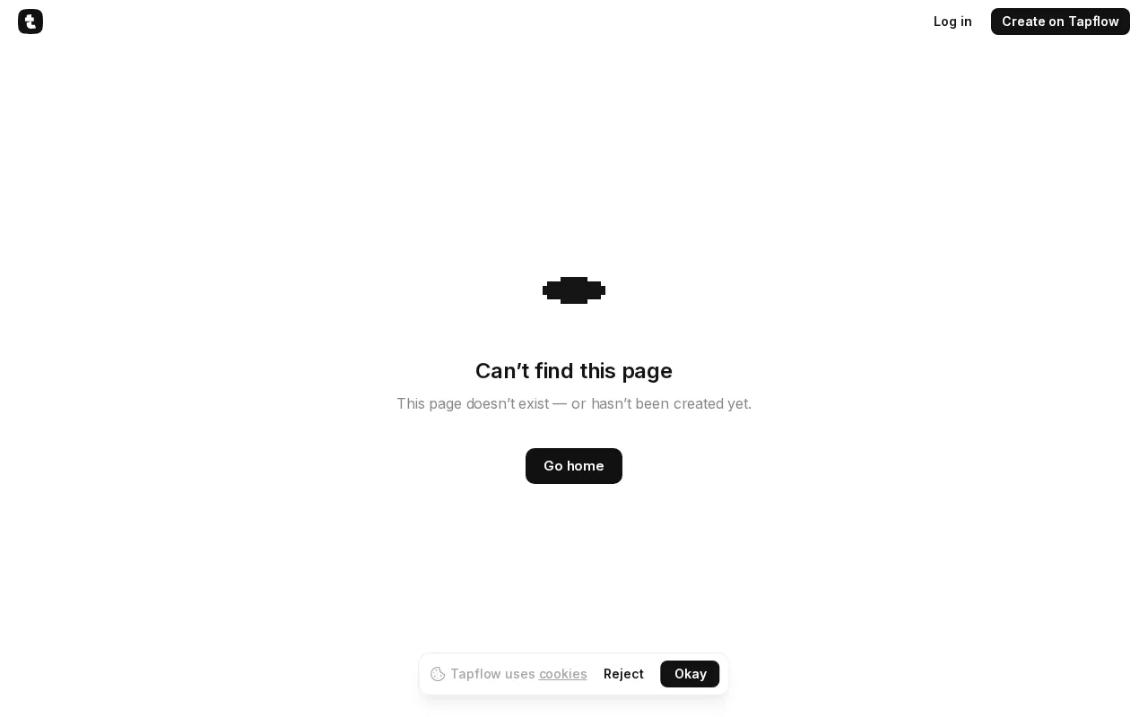 Tapflow — pricing page