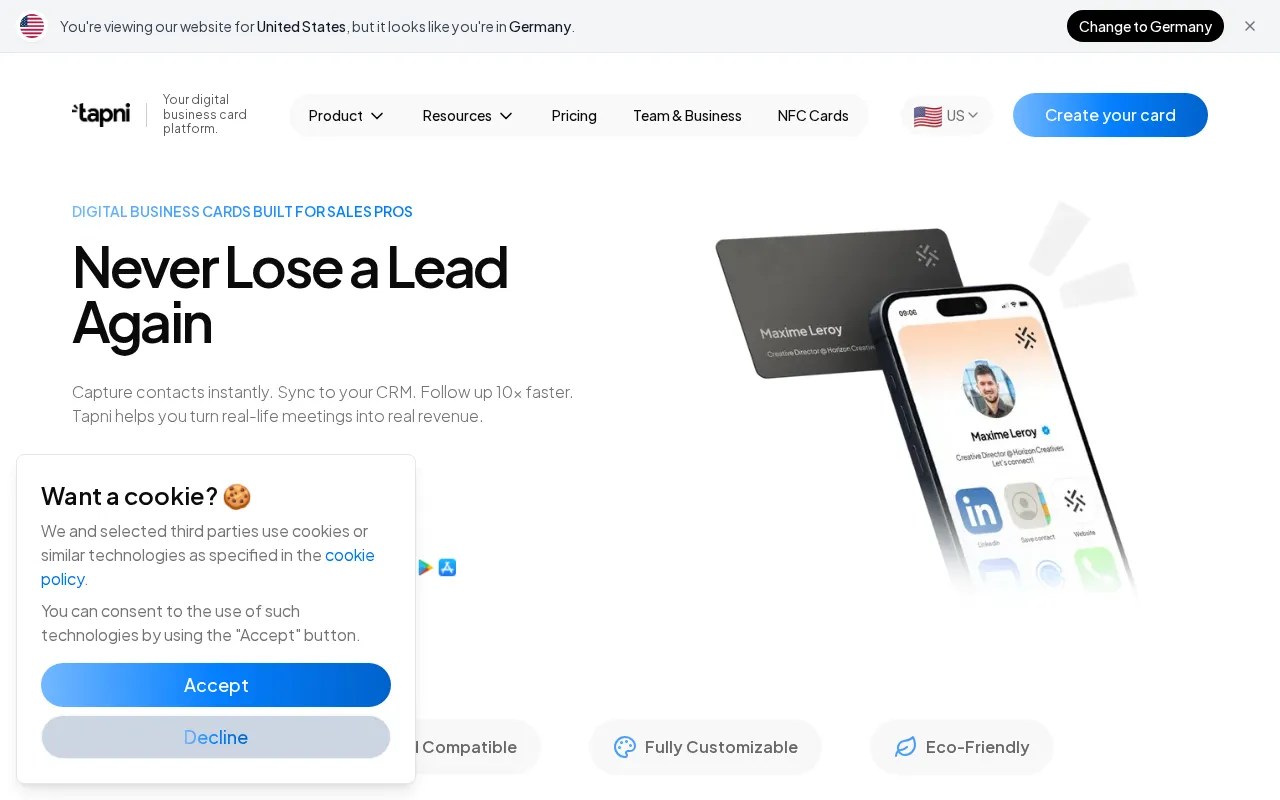 Tapni — preview screenshot