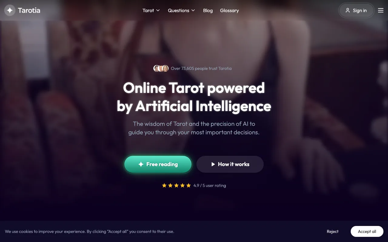 Tarotia — preview screenshot