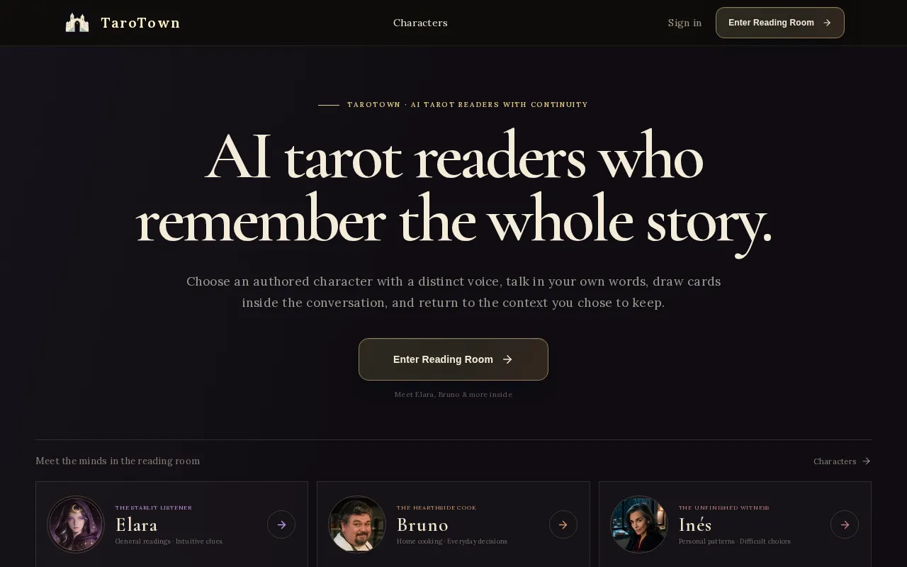 TaroTown — preview screenshot