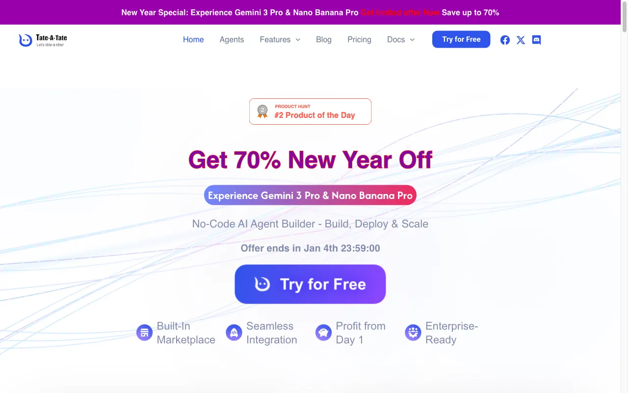 Tate-A-Tate — preview screenshot