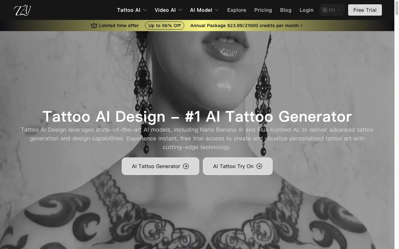tattooai.design — preview screenshot