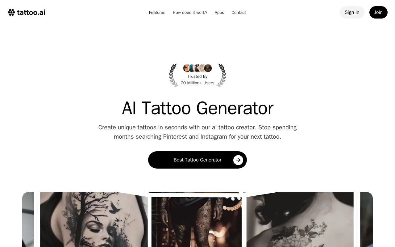 Tattoo — preview screenshot