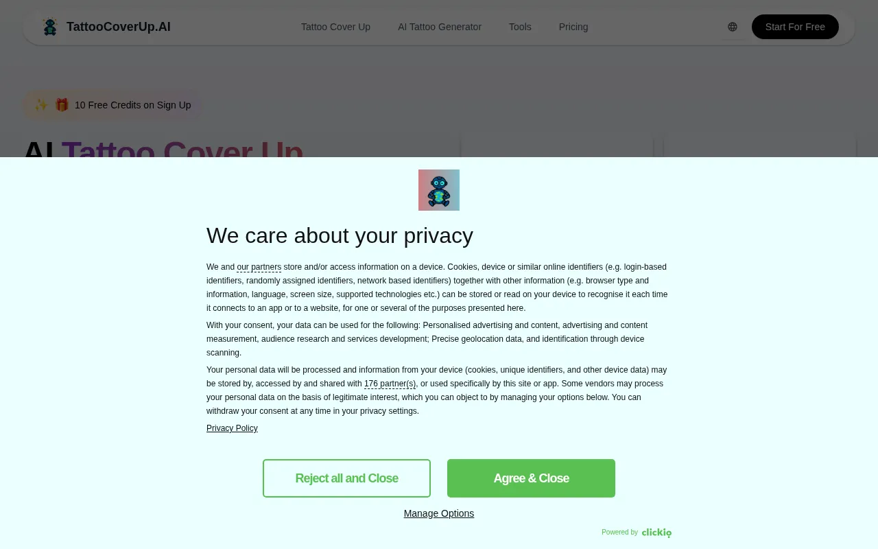 TattooCoverUp.AI — preview screenshot