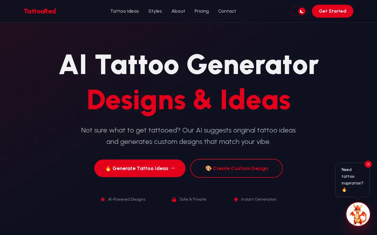 Tattoored — preview screenshot