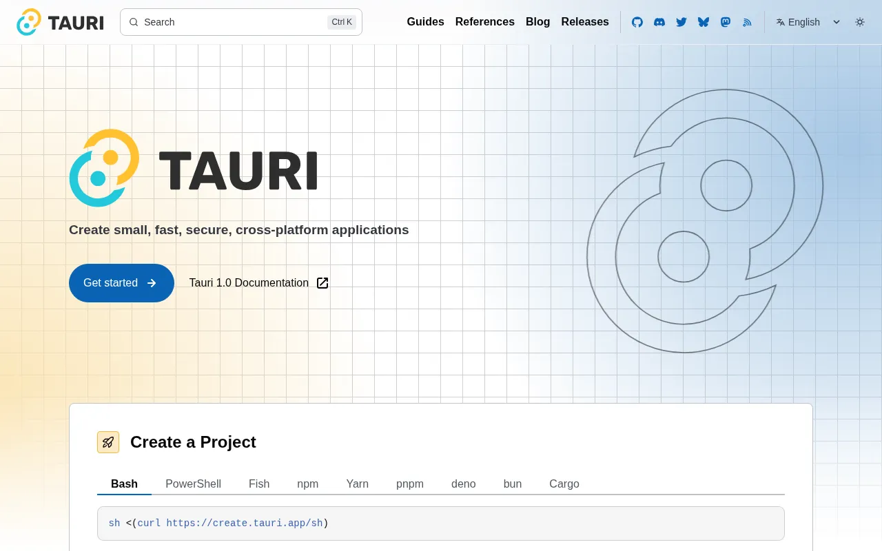 Tauri — preview screenshot