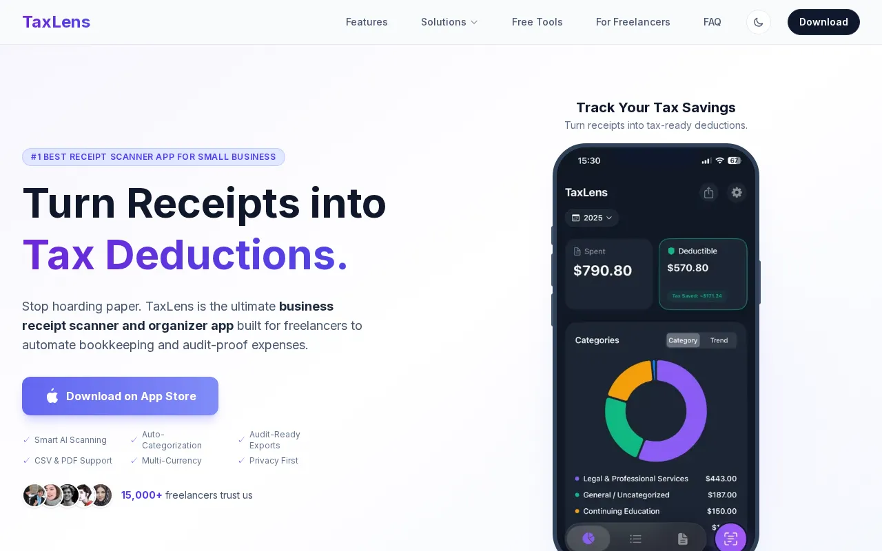 TaxLens — preview screenshot
