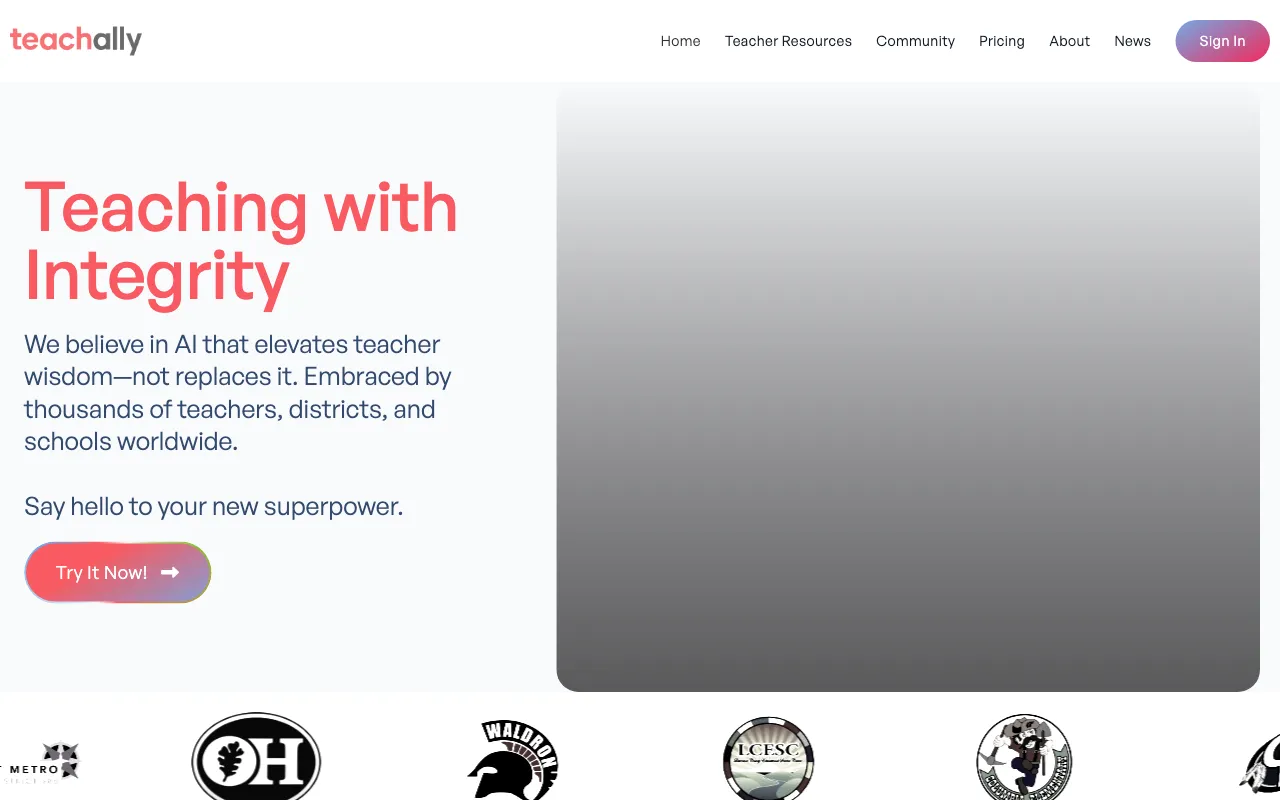 Teachally — preview screenshot