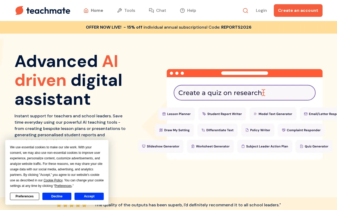 Teachmate — preview screenshot