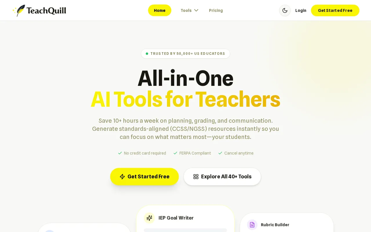 TeachQuill — preview screenshot