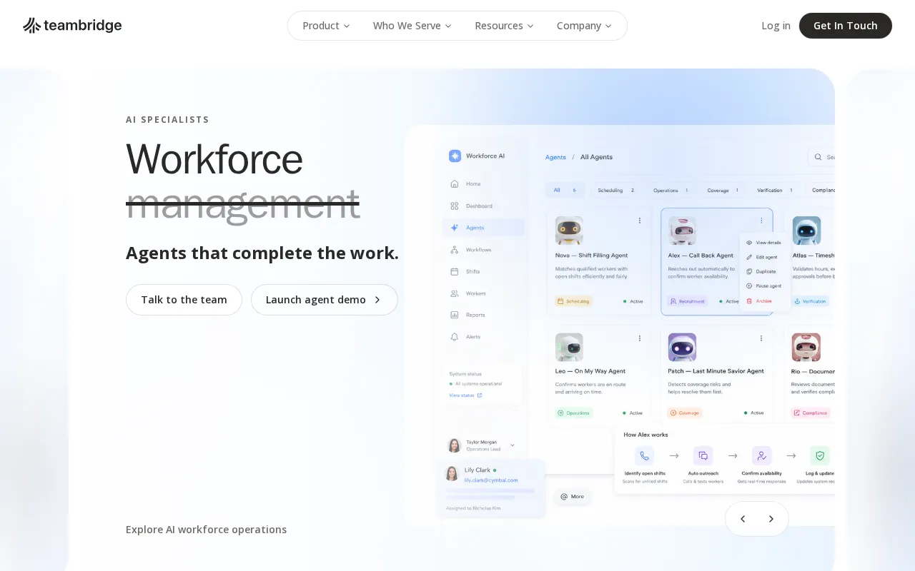 TeamBridge — preview screenshot