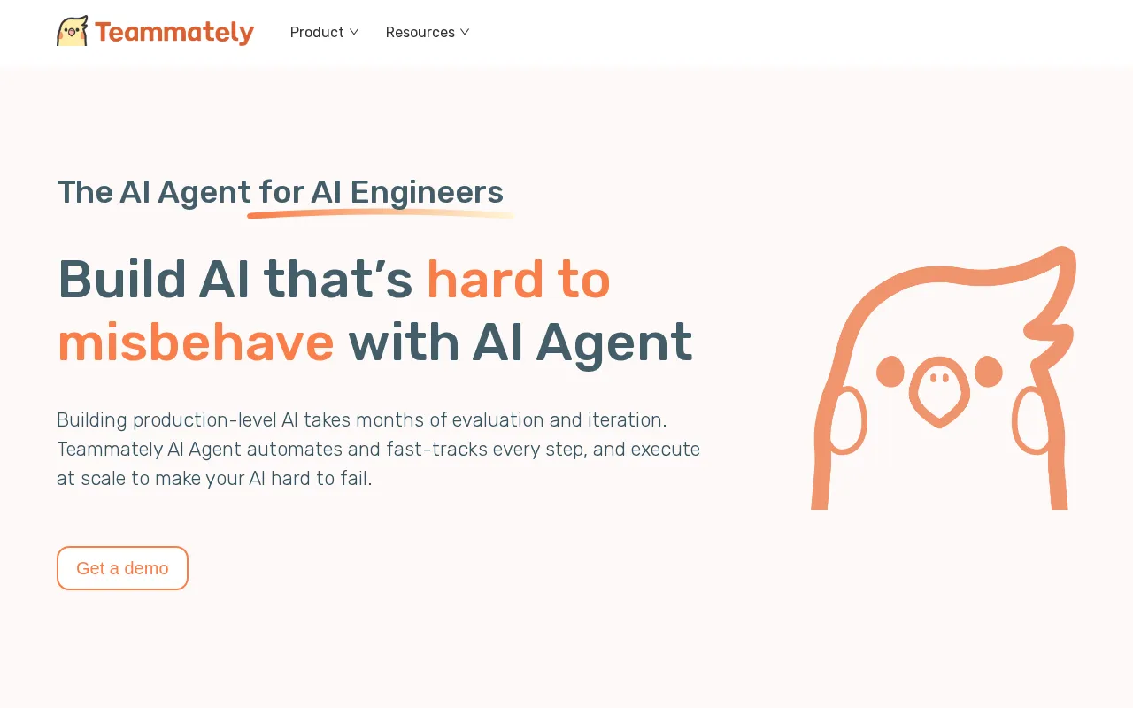 Teammately — preview screenshot