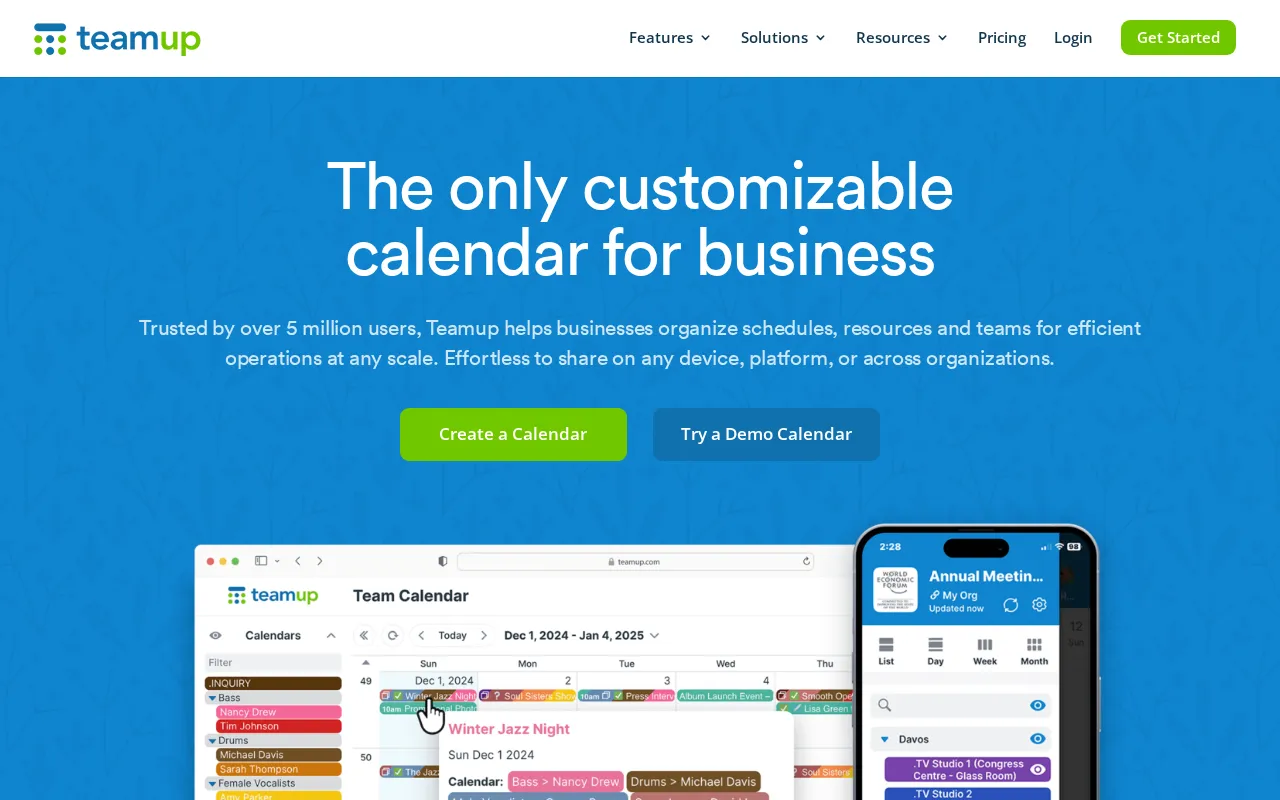 Teamup — preview screenshot