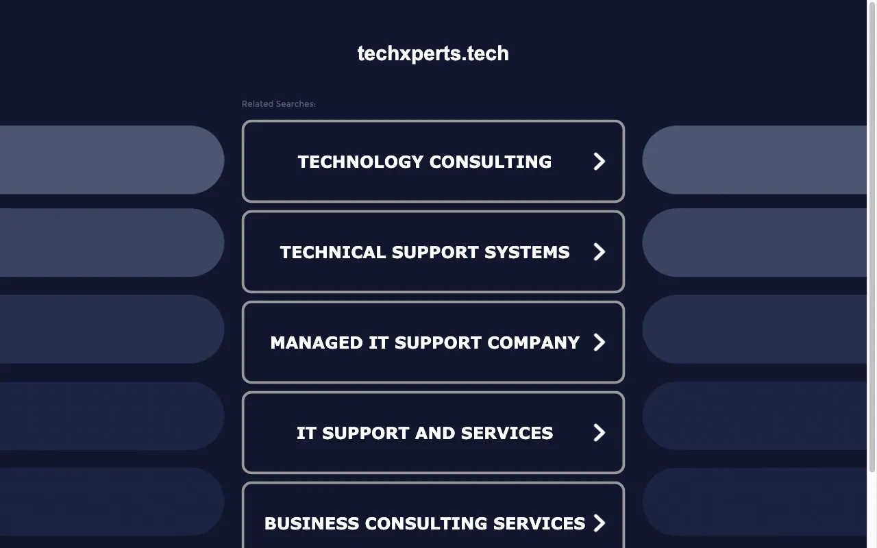 Techxperts — preview screenshot