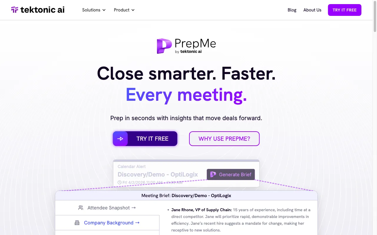 Tektonic AI — preview screenshot