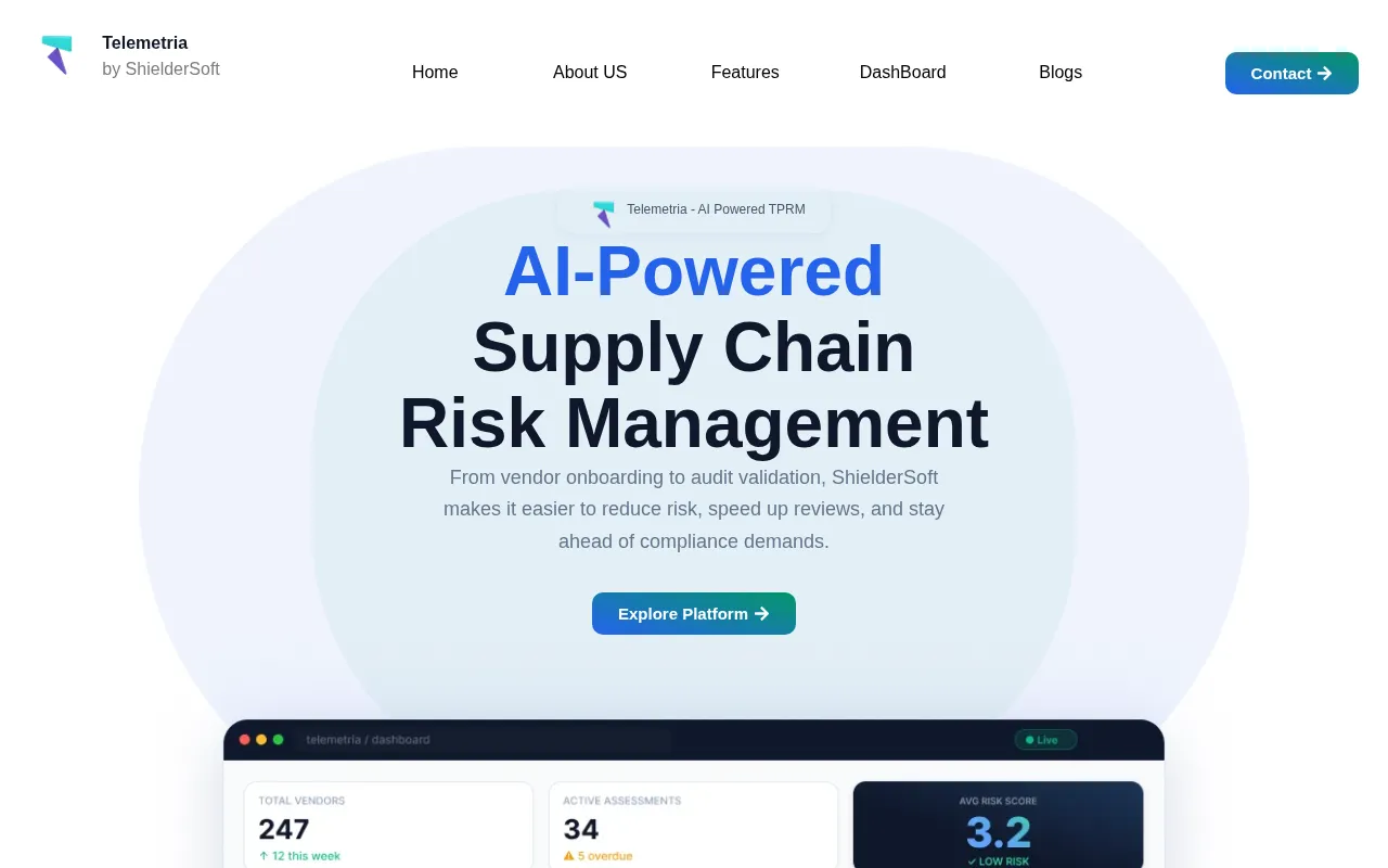 Telemetria by ShielderSoft — preview screenshot