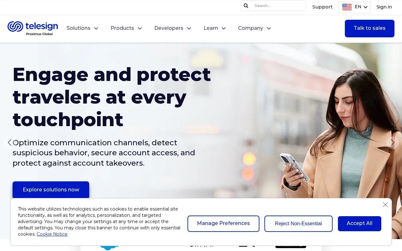 Telesign — preview screenshot