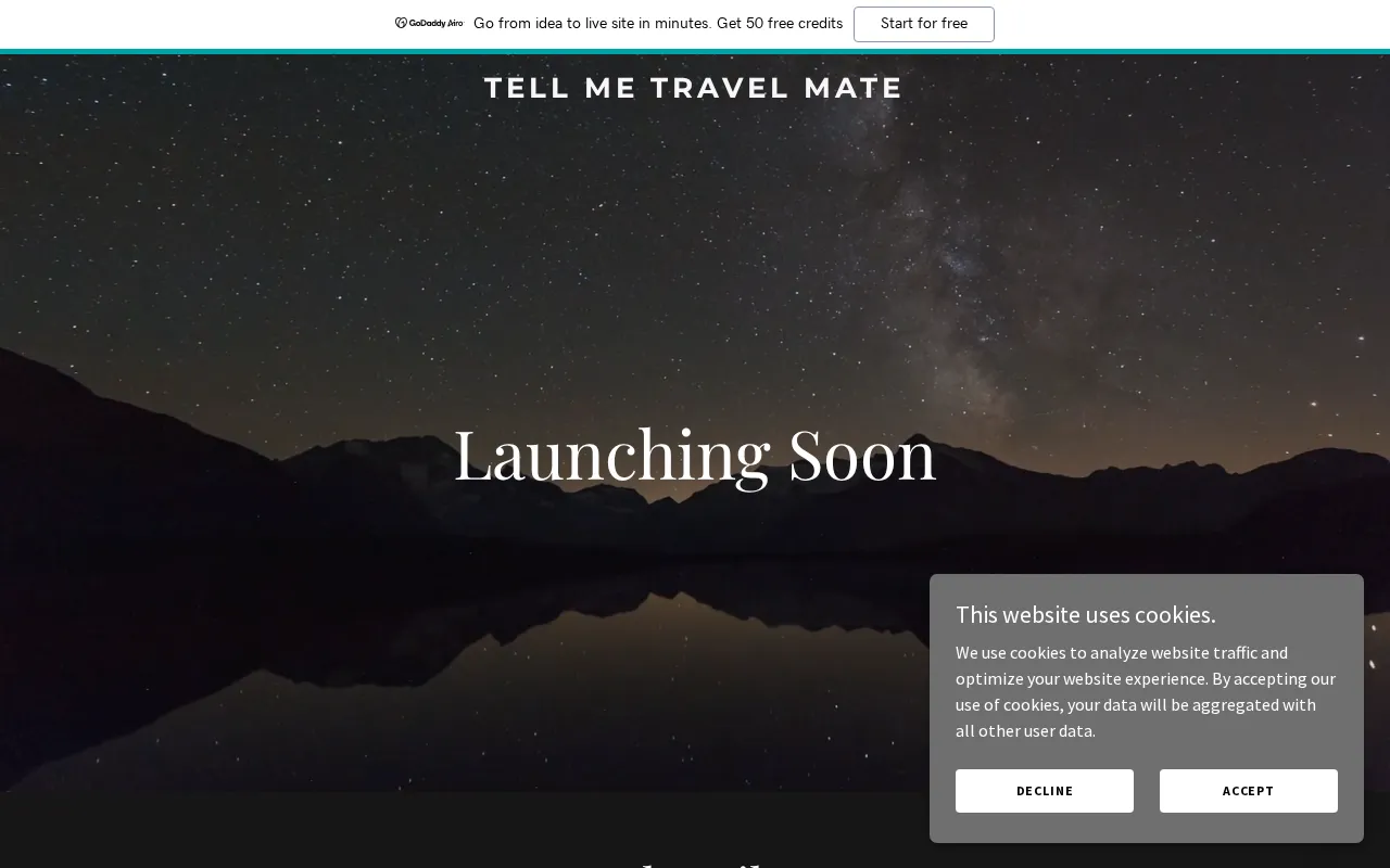 Tell Me Travel Mate — preview screenshot