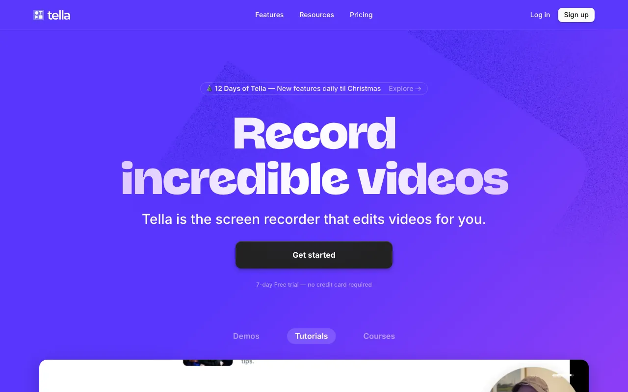 Tella — preview screenshot