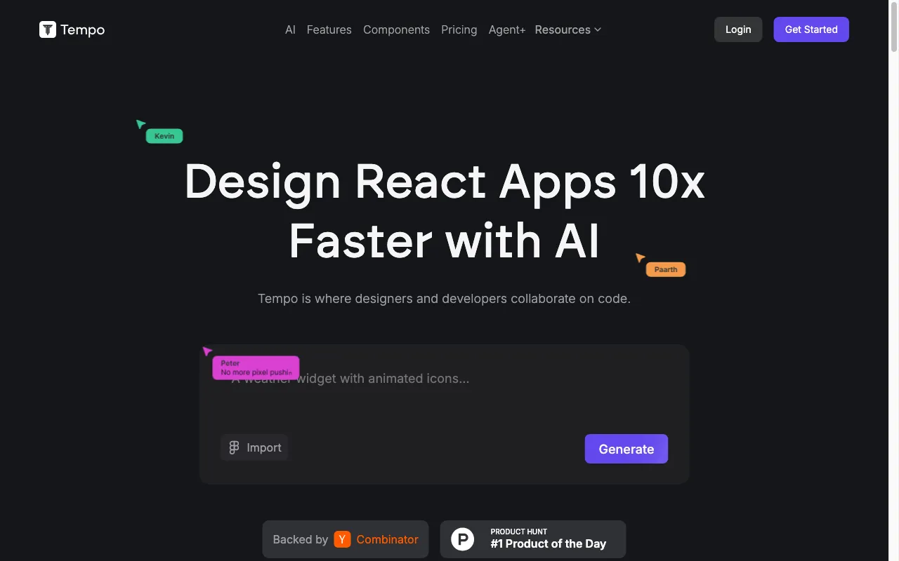 Tempo new — preview screenshot