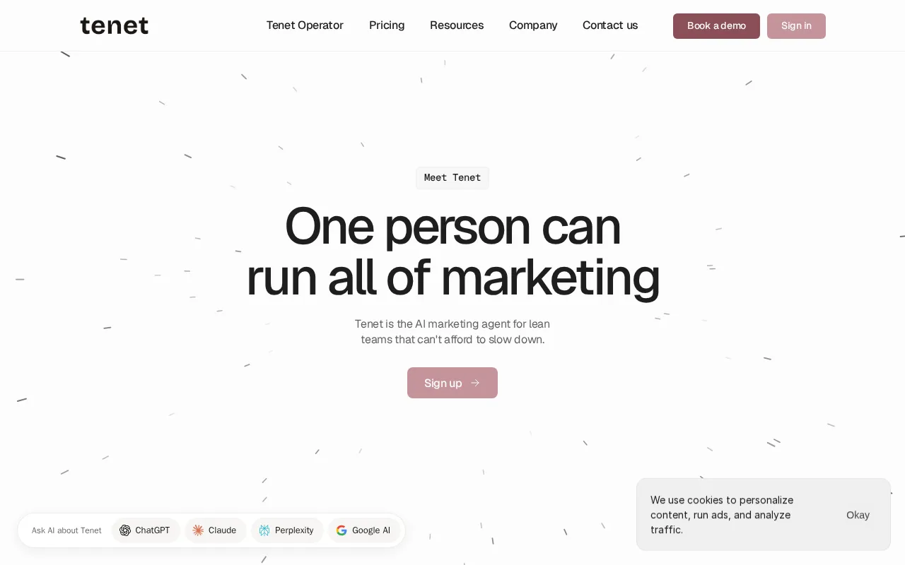 Tenet — preview screenshot
