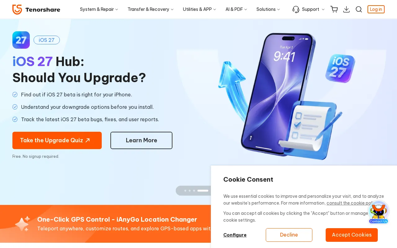 Tenorshare — preview screenshot