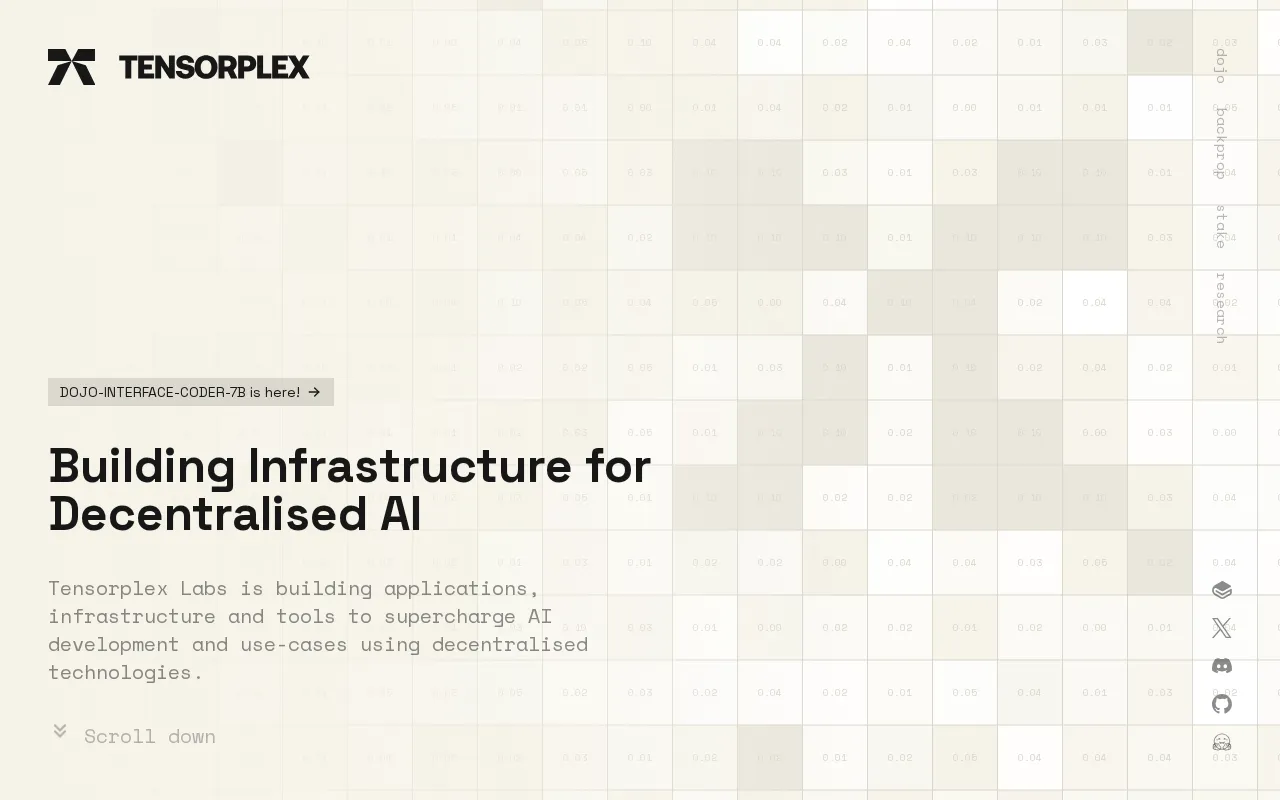 Tensorplex — preview screenshot