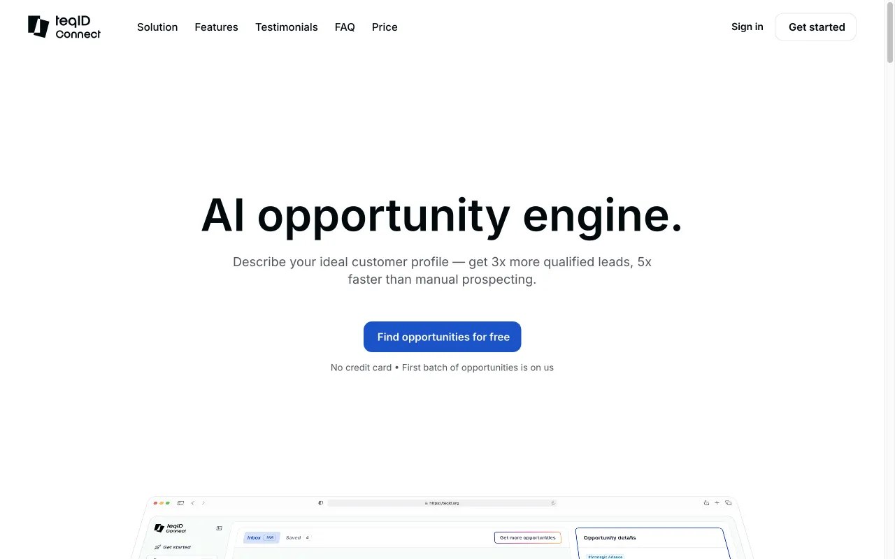 TeqID — preview screenshot