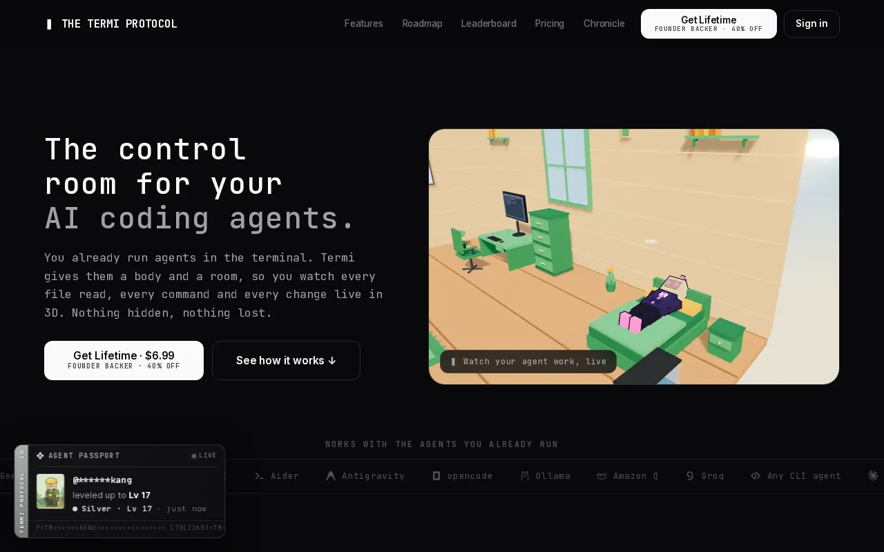 Termi Protocol — preview screenshot